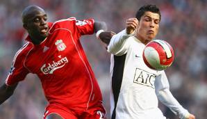 Mohamed Sissoko im Zweikampf mit Cristiano Ronaldo
