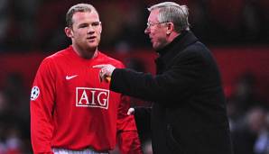 Wayne Rooney reifte unter Sir Alex Ferguson zum Weltstar.
