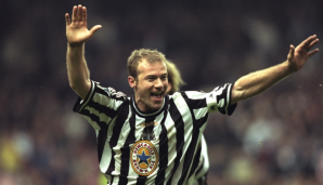 PLATZ 3 - ALAN SHEARER (Blackburn Rovers, Newcastle United): 7 Tore zwischen 1992 und 2003