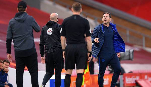 Frank Lampard hat auf die Kritik von Jürgen Klopp reagiert.