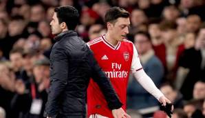 Mesut Özil könnte seine letzte Partie für den FC Arsenal gespielt haben.