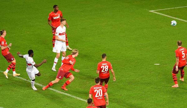 Orel Mangala hat den VfB Stuttgart nach 24 Sekunden zum 1:0 geschossen.