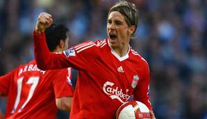 Platz 24 - Fernando Torres: 31 Siegtreffer für Liverpool und Chelsea (85 Tore ingesamt)