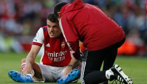 Der Ex-Gladbacher Granit Xhaka wird dem FC Arsenal wegen einer Knieverletzung bis zu drei Monate nicht zur Verfügung stehen.