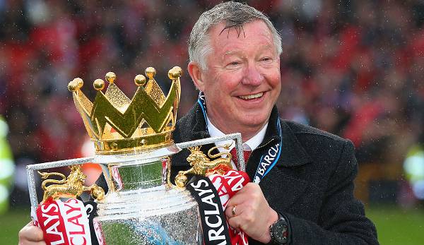 Sir Alex Ferguson war von 1986 bis 2013 Trainer von Manchester United.