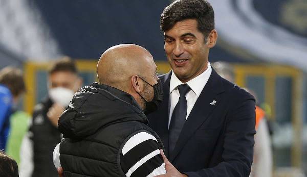 Paulo Fonseca war bis Juni 2021 Trainer der AS Rom.