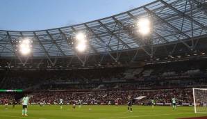 Platz 8: London Stadium (ehem. Olympiastadion, jetzt Stadion von West Ham United) mit 64.700 Instagram-Hashtags