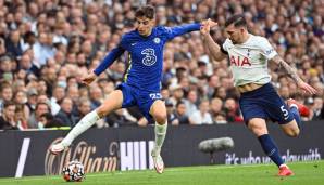 Kai Havertz trifft mit Chelsea im Carabao-Cup-Halbfinale auf Tottenham.
