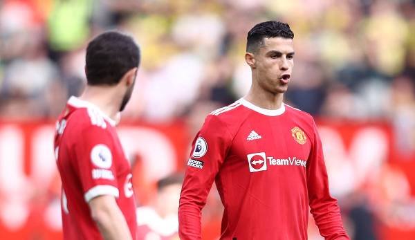 Cristiano Ronaldo erzielte für Manchester United am Samstag gegen Norwich City (3:2) drei Treffer.