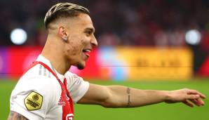 ANTONY: Nach Informationen von SPOX und GOAL macht Manchester United Fortschritte bei der Verpflichtung des Flügelspielers von Ajax. Die Zukunft des 22-Jährigen soll sich in Kürze entscheiden. Als Ablöse stehen rund 60 Millionen Euro im Raum.