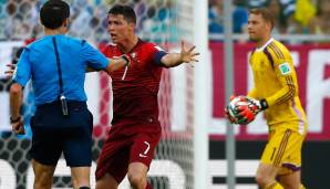 Platz 4: Deutschland vs. Portugal 4:0 am 16. Juni 2014 - Portugal ging mit großen Ambitionen in die WM, doch bereits zur Pause stand es 0:3 und Pepe hatte sein Team mit einer Tätlichkeit einen Bärendienst erwiesen.