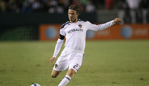 David Beckham steht derzeit bei Los Angeles Galaxy in der MLS unter Vertrag