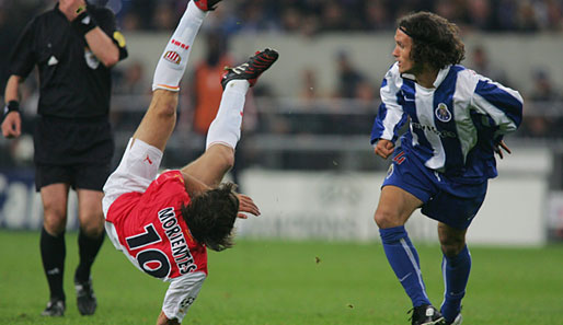 Das waren noch Zeiten: AS Monaco mit Ferando Morientes (l.) im CL-Finale 2004 gegen den FC Porto