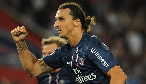 Zlatan Ibrahimovic erzielte in Lille seine Saisontore