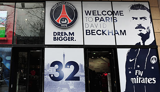 Beckham-Mania in Paris - gegen Sochaux könnte der Superstar sein Debüt im PSG-Trikot feiern