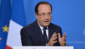 Francois Hollande zeigte sich auch gegenüber den Fußball-Klubs unerweichlich