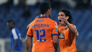 Radamel Falcao und Hulk spielten schon beim FC Porto zusammen
