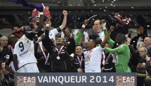 Grenzenloser Jubel bei EA Guingamp nach dem Pokalsieg über Rennes