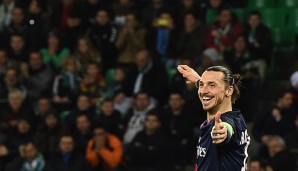 Zlatan trifft weiter wie er will - in Saint-Etienne dieses Mal doppelt