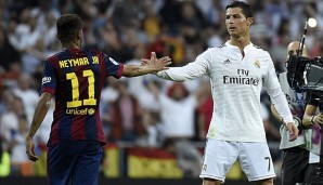 Cristiano Ronaldo und Neymar sollen laut Medien die Objekte der Begierde von Paris Saint-Germain sein