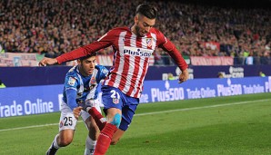 Nach seinem Wechsel zu Atletico Madrid erzielte Yannick Carrasco vier Treffer in 22 Einsätzen