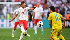 Grzegorz Krychowiak schied mit Polen im Viertelfinale der EM aus
