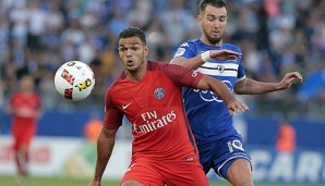 Hatem Ben Arfa fällt beim Spiel von PSG gegen Dijon aus