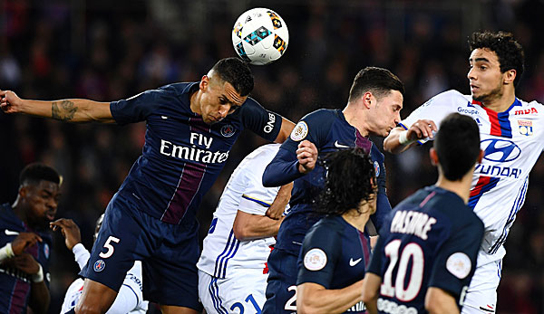 Paris St- Germain konnte gegen Lyon einen wichtigen Sieg einfahren