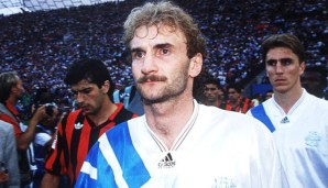 Rudi Völler spielte von 1992 bis 1994 für Olympique Marseille