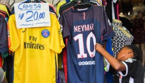 Neymar wechselte vom FC Barcelona zu Paris Saint-Germain