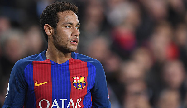 Barcelonas Neymar Junior steht kurz vor einem Wechsel zu PSG