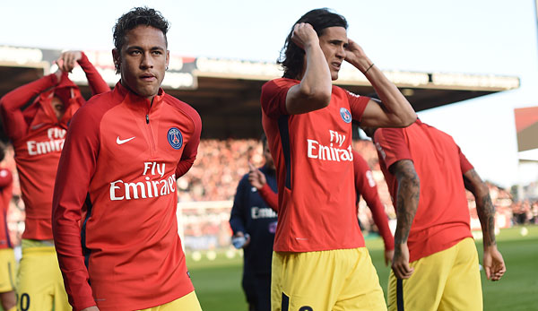 Der Streit zwischen Neymar und Cavani sorgt bei PSG für Unruhe