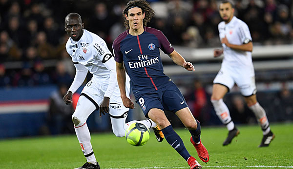 Edinson Cavani hat den Torrekord von Paris Saint-Germain eingestellt.