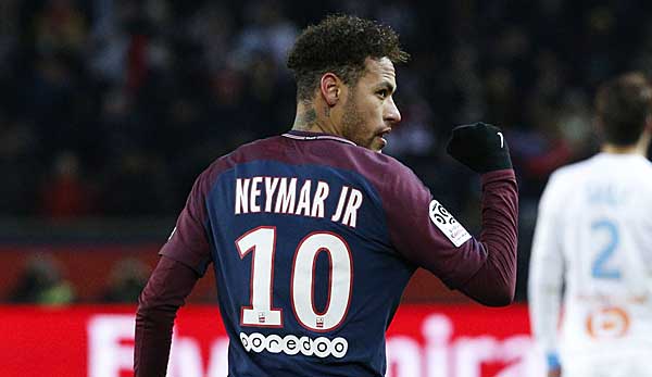 Neymar von PSG ist aktuell verletzt.