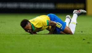 Neymar wird mehrere Wochen ausfallen.