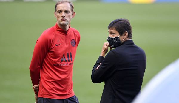 Die Beziehung zwischen PSG-Trainer Thomas Tuchel und Sportdirektor Leonardo scheint zerrüttet.