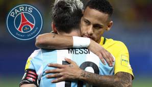 Bald wieder vereint? Neymar hofft auf einen Wechsel von Lionel Messi zu PSG.