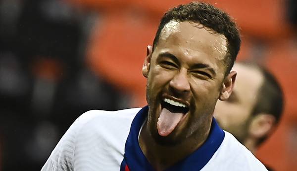 Neymar erzielte am Sonntag gleich zwei Tore für Paris Saint-Germain.