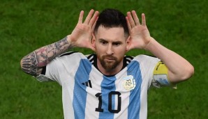 Lionel Messi bei der WM 2023 in Katar