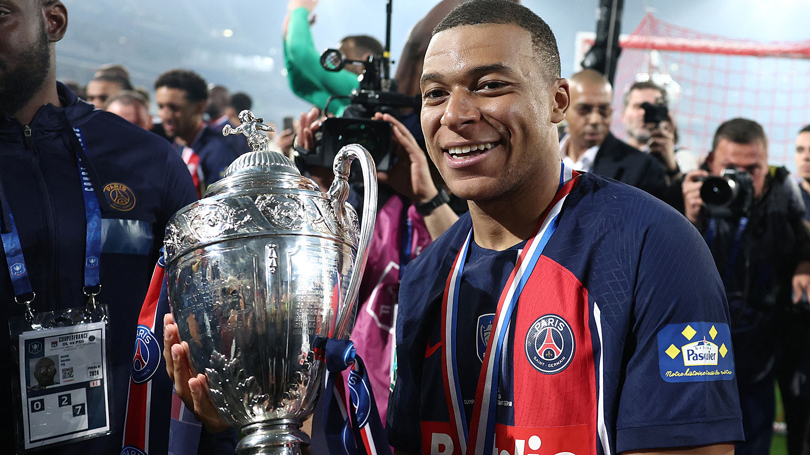 Unbelievable quantity!  Real Madrid are apparently paying a staggering charge for Kylian Mbappé