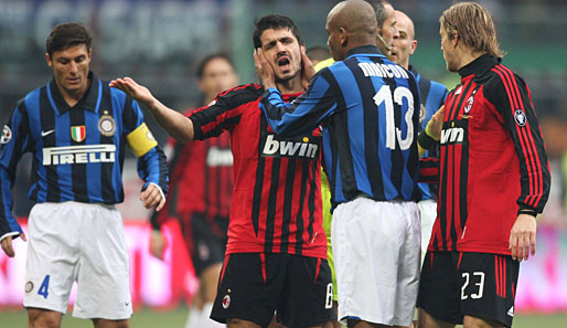 Fußball, Serie A, Mailand, Derby, AC, Inter