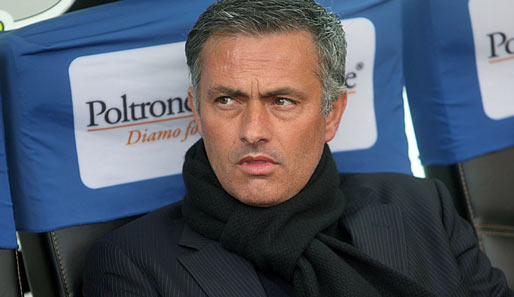 Jose Mourinho musste mit Spitzenreiter Inter die dritte Saisoniederlage hinnehmen