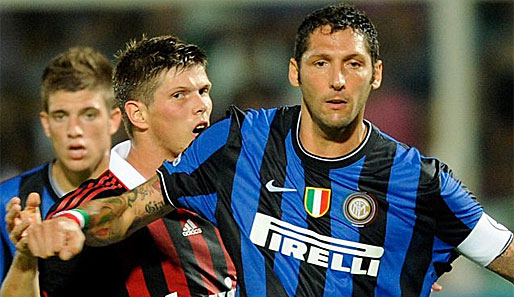 Marco Materazzi spielte 142 Mal für Inter Mailand in der Serie A - dabei erzielte er 19 Treffer