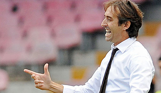 Marco Giampaolo und der AC Siena verloren sieben der zehn Punktspiele