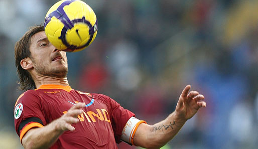 Bewundernswerte Technik, bewunderswerte Vereinstreue: Francesco Totti