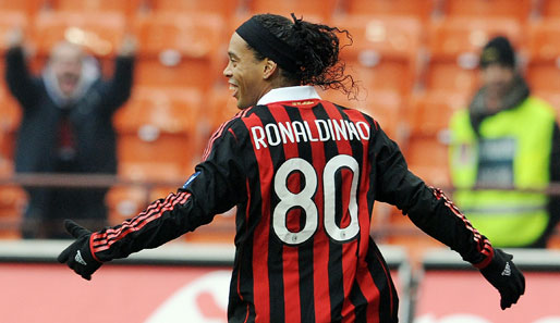 Ronaldinho ist beim AC Milan auf dem Weg zurück zu alter Stärke