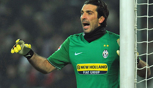 Gianluigi Buffon spielt seit 2001 bei Juventus Turin