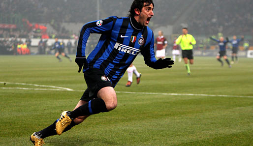 Diego Milito kam vor dieser Saison vom FC Genua zu Inter Mailand