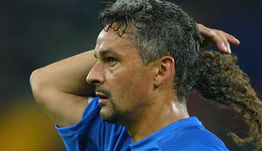 Roberto Baggio scheiterte 1994 im WM-Finale gegen Brasilien im Elfmeterschießen - er schoss drüber