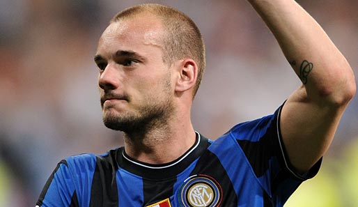 Wesley Sneijder erzielte in 26 Spielen für Mailand vier Tore